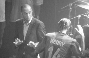 Snoop Dogg в футболке «Барселоны» и Тьерри Анри