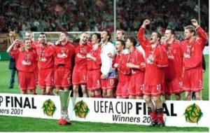 «Ливерпуль» — обладатель Кубка УЕФА 2001 (c) LFC History