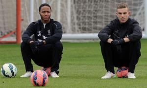 Рахим Стерлинг и Джордан Хендерсон (c) LiverpoolFC.com