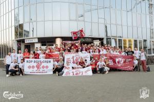 Liverpool Supporters in Minsk Belarus