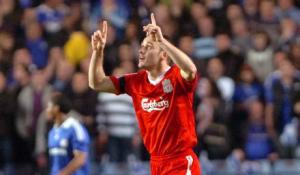Фабио Аурелио забил гол со штрафного в ворота «Челси» (c) Liverpool Echo