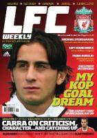 Обложка издания LFC Weekly с Альберто Аквилани (c) LiverpoolFC.tv