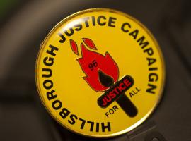 значок Hillsborough Justice Campaign
