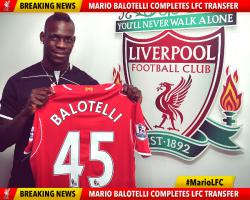 Марио Балотелли (c) LiverpoolFC.com