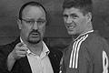 Рафа Бенитес и Стивен Джеррард (c) LiverpoolFC.tv