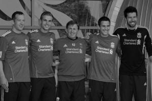 Адам, Хендерсон, Далглиш, Даунинг и Дони (c) LiverpoolFC.tv