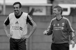 Хосе Энрике и Кевин Кин (c) LiverpoolFC.tv