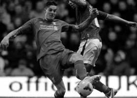 Даниэль Аггер в матче против «Олдхэм Атлетик» (c) LiverpoolFC.com