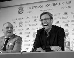 Иан Эйр и Юрген Клопп (с) Liverpool Echo