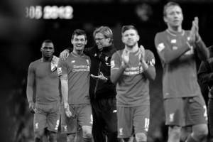 Деян Ловрен и Юрген Клопп после победы над «Манчестер Сити» (c) Liverpool Echo
