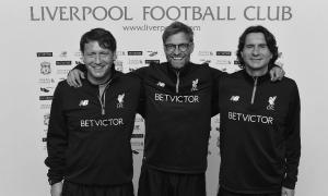 Петер Кравиц, Юрген Клопп и Желько Бувач (c) LiverpoolFC.com