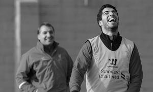 Брендан Роджерс и Луис Суарес (с) John Powell/Liverpool FC via Getty Images