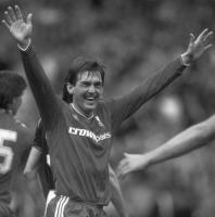 Кенни Далглиш, финал Кубка Англии 1986 г. против Эвертона.