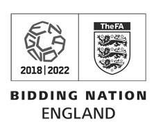 Логотип заявочной кампании Англия 2018/2022