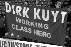 Баннер Dirk Kuyt Working Class Hero (c) Getty